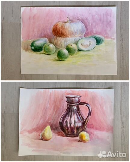 Рисунки на бумаге А3