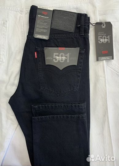 Джинсы Levi's 501 Black Carmela