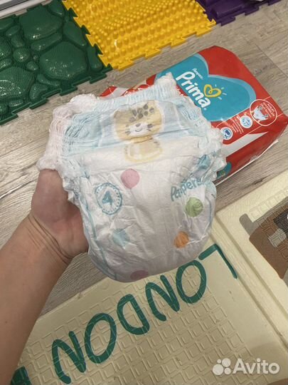 Подгузники трусики pampers 4