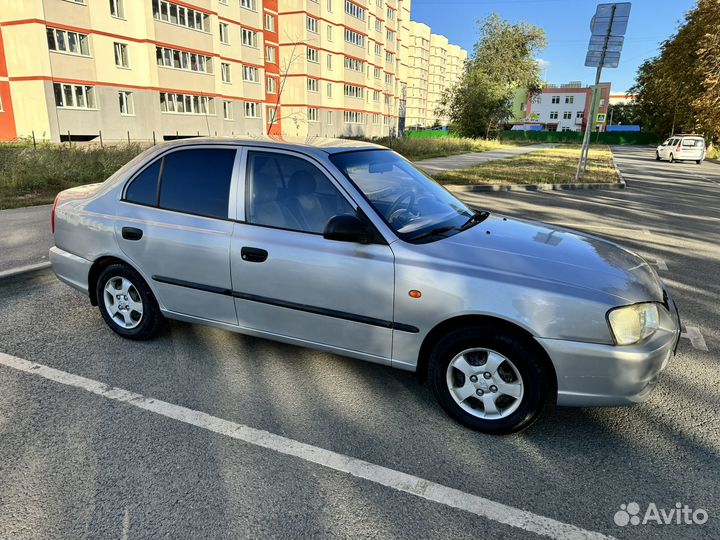 Hyundai Accent 1.5 МТ, 2004, 199 890 км