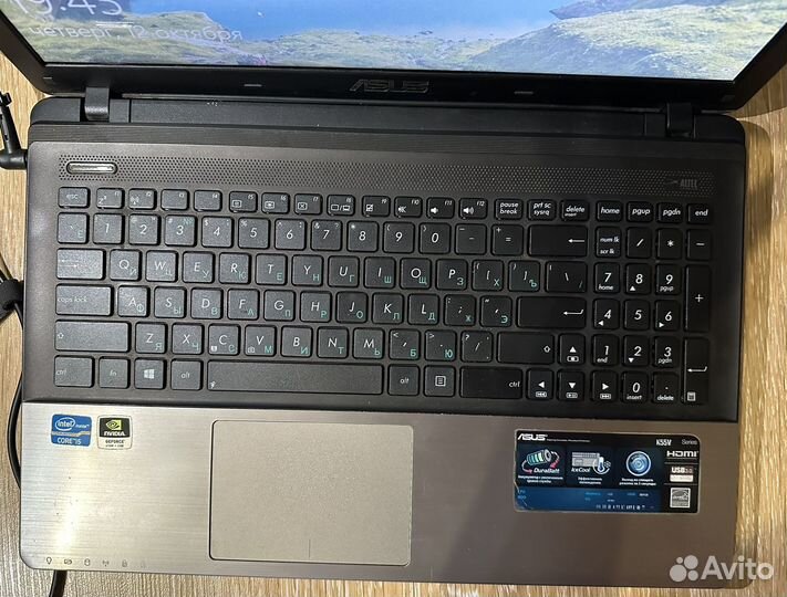 Ноутбук asus k55vd