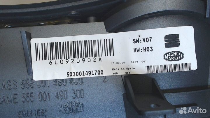 Щиток приборов Seat Ibiza 3, 2006