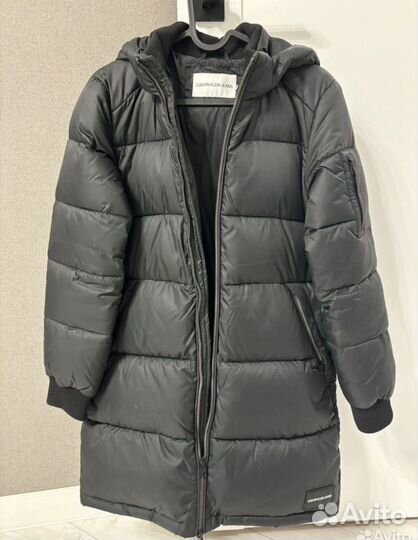 Пуховик calvin klein женский