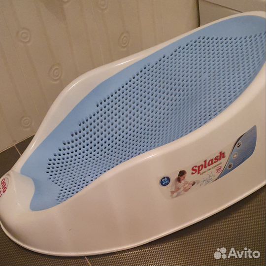 Горка для купания новорожденного+ круг для купания