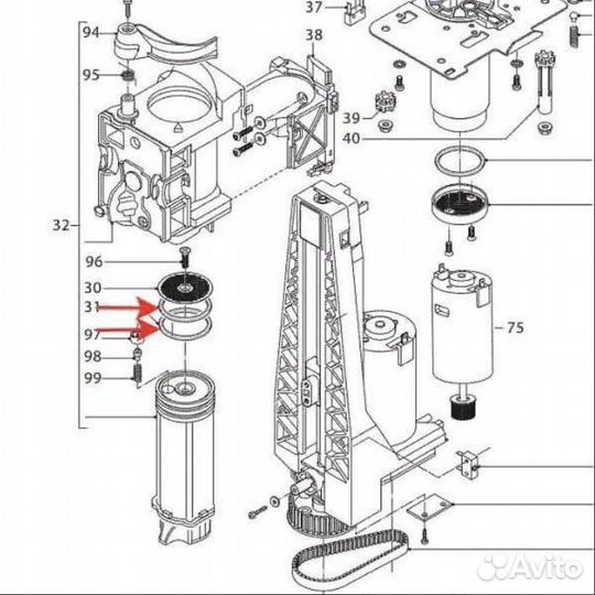 Уплотнения для зу кофемашин Delonghi ecam + смазка