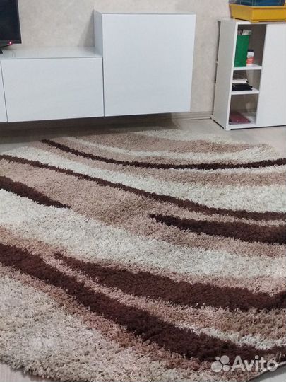 Ковер круглый, после химчистки, как новый