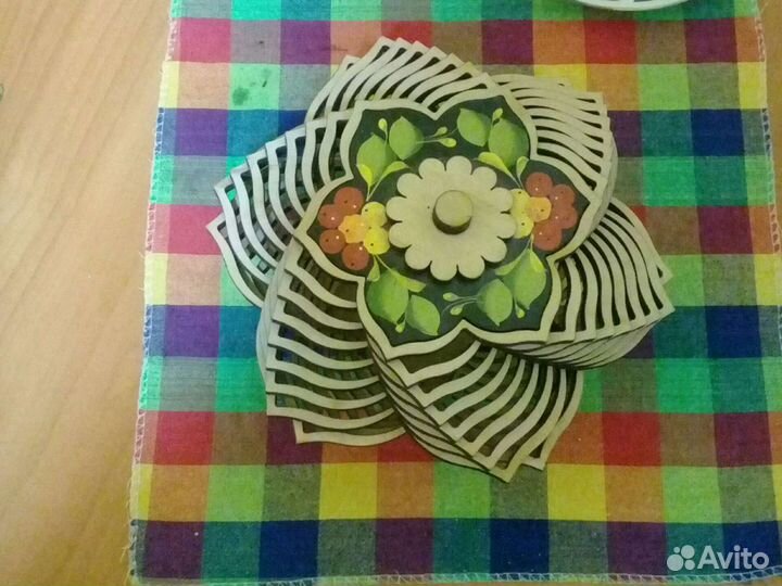 Сухарницы из дерева