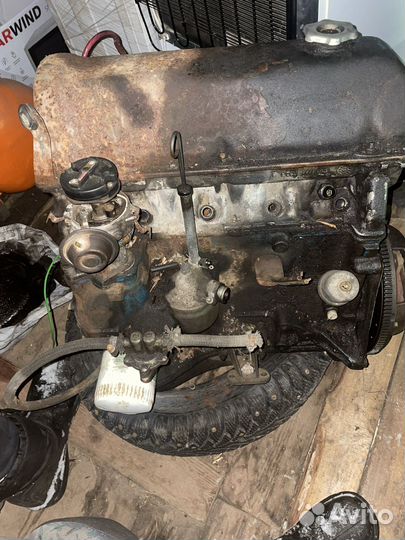 Двигатель ваз 2101-2107 1.6 с коробкой 5-ти