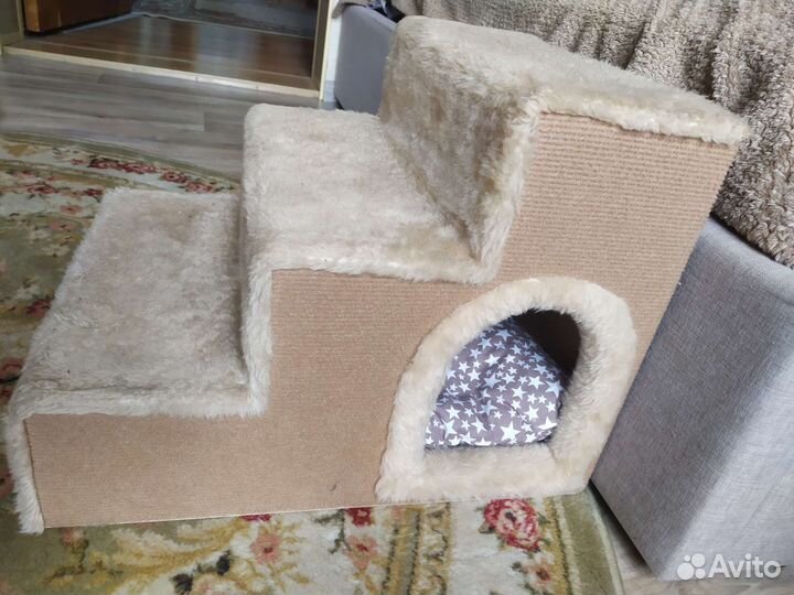 Лестница-домик для собачки мелкой породы