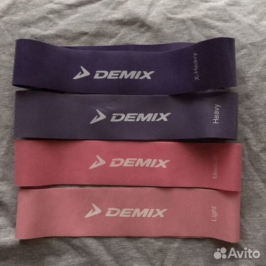 Набор мини резинок для фитнеса demix