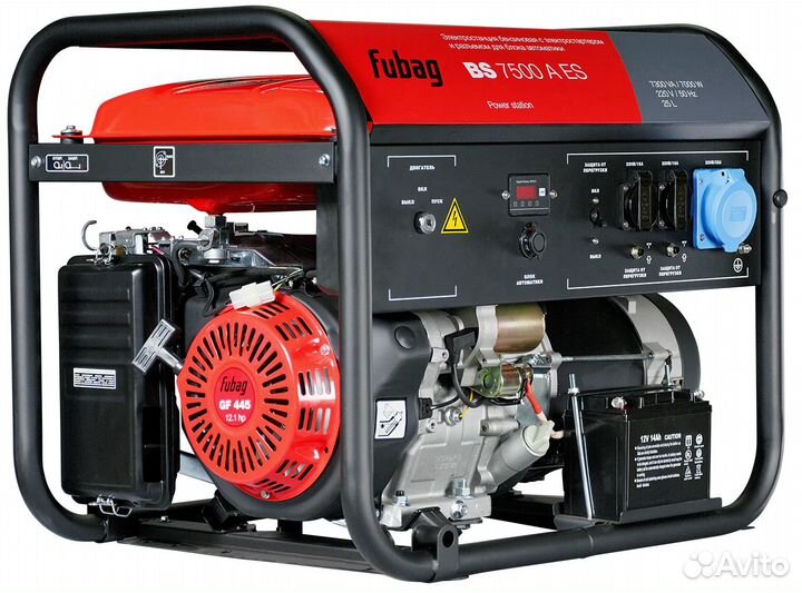 Электростанция бензиновая мощностью 7 кВт