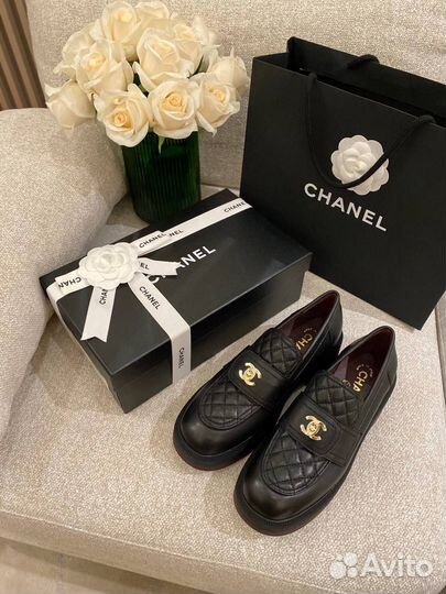 Женские лоферы chanel