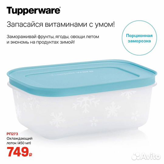 Контейнеры для заморозки tapperwere