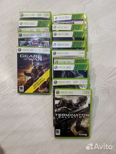 Коробки Боксы для дисков Xbox 360 бу