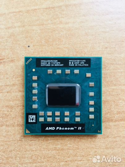 Процессор для ноутбука AMD Phenom II