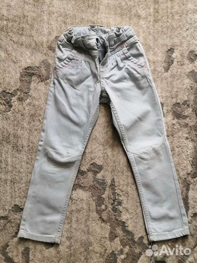 Джинсы для девочки 110