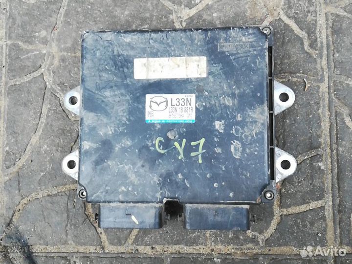 Мазда сх 7 блок управления двигателем