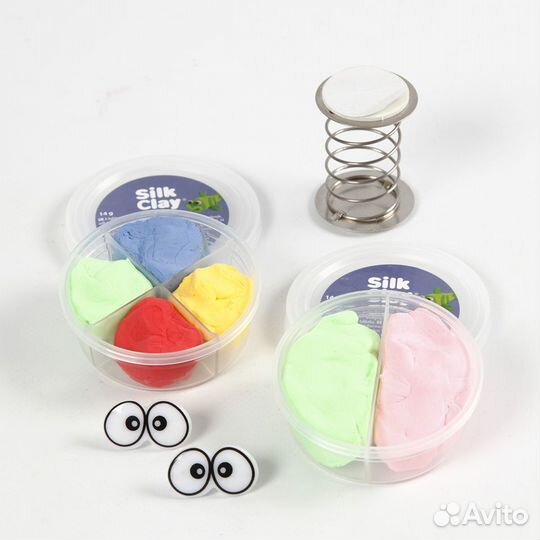 977223 Набор для лепки из мягкой глины 'Веселые кл