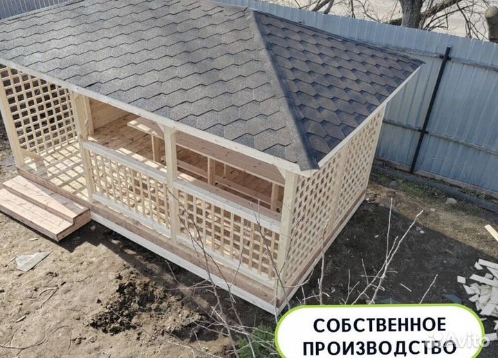 Красивые беседки
