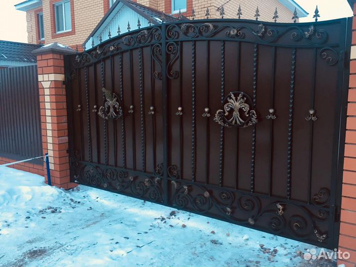 Кованые ворота