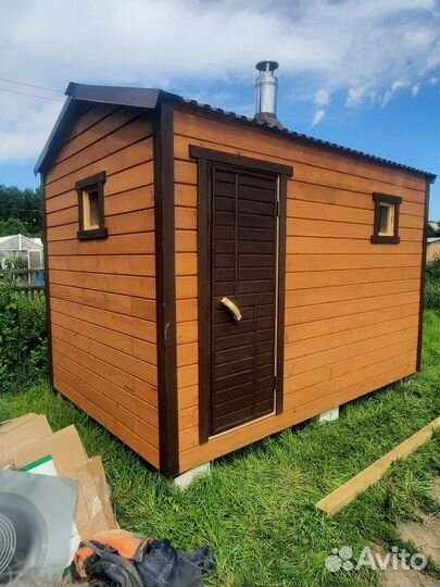 Баня мобильная