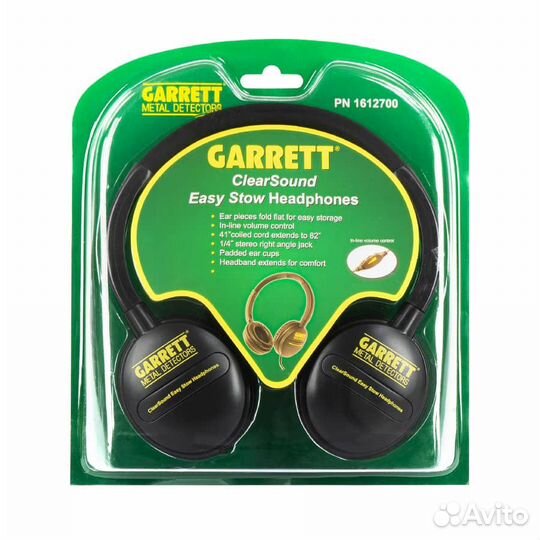 Наушники Garrett ClearSound Easy Stow