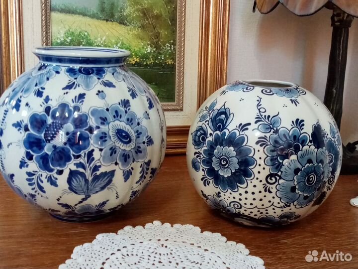 Вазы Дельфт. Голландия