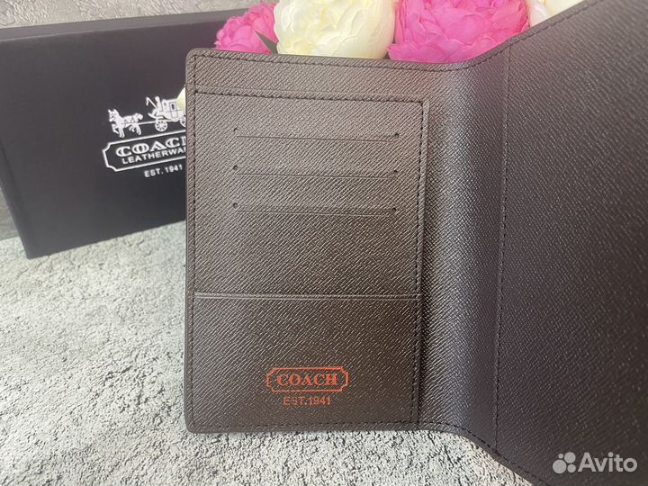 Обложка на паспорт Coach