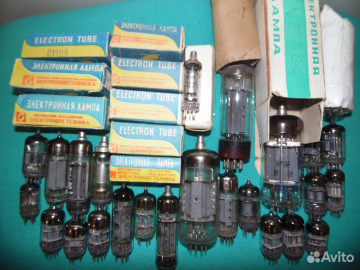 Радио лампы СССР, радиодетали