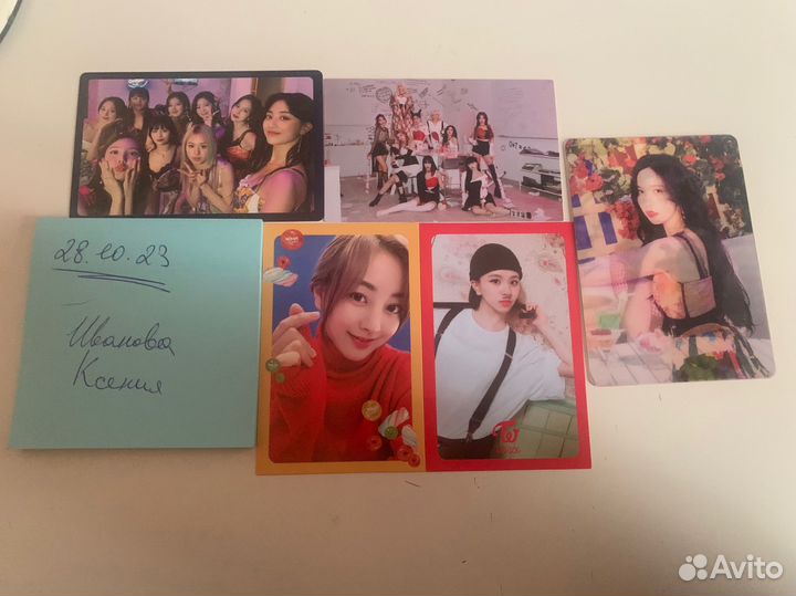 Карты twice nmixx gidle