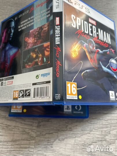 Spider Man Miles Morales ps5 диск