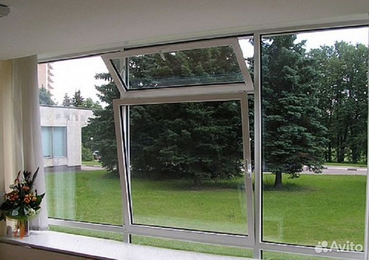 Алюминиевые балконные рамы-купе