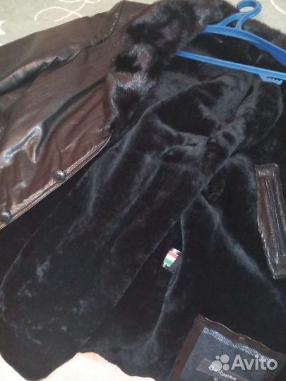 Кожаная куртка мужская 50-52 новая