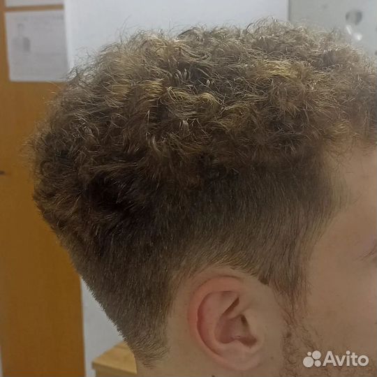 Мужская завивка