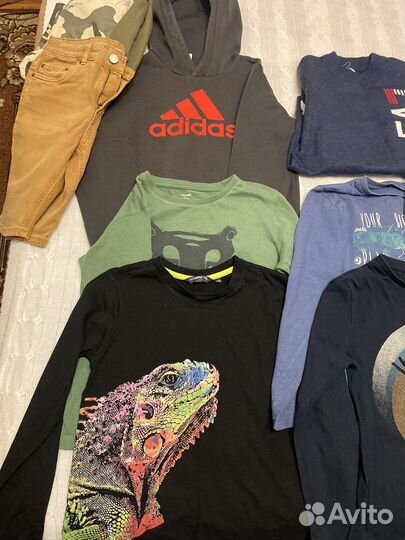 Вещи пакетом на мальчика 134 140