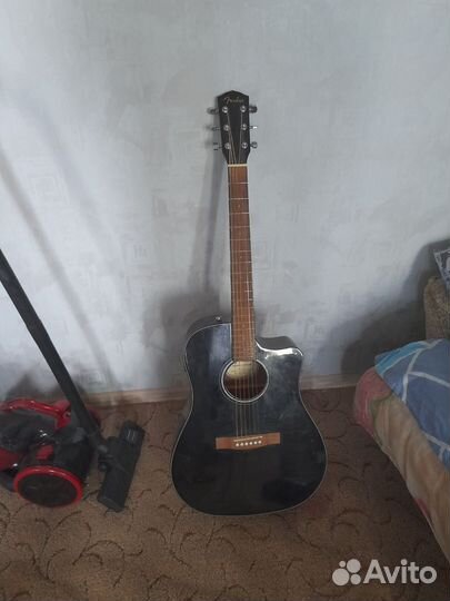 Электроакустическая гитара Fender cd 60sce