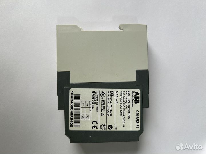 Реле контроля тока ABB 1SVR430840R0400