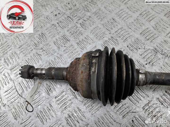Полуось передняя правая б/у Opel Zafira A