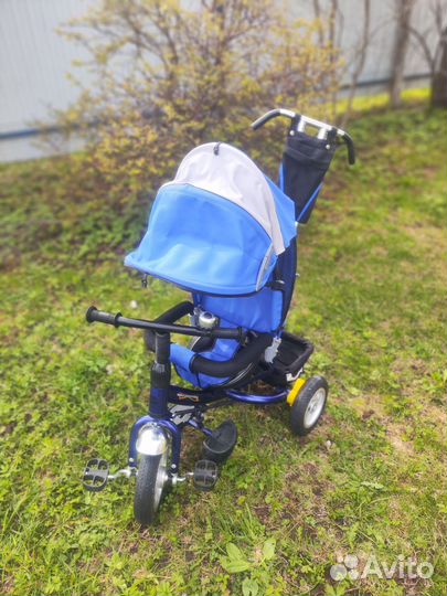 Велосипед коляска с ручкой
