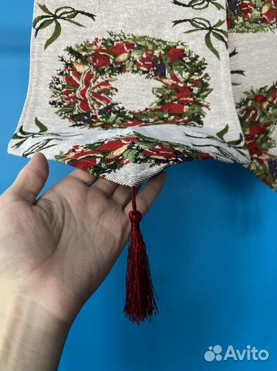 Новогодняя дорожка на стол на Новый год