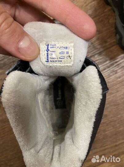 Сапоги зимние на мальчика kotofey 23р