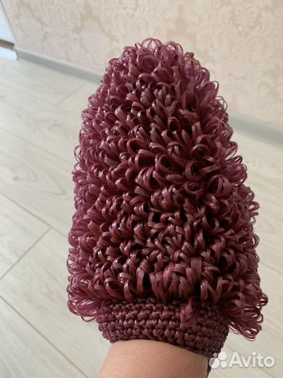 Мочалка варежка