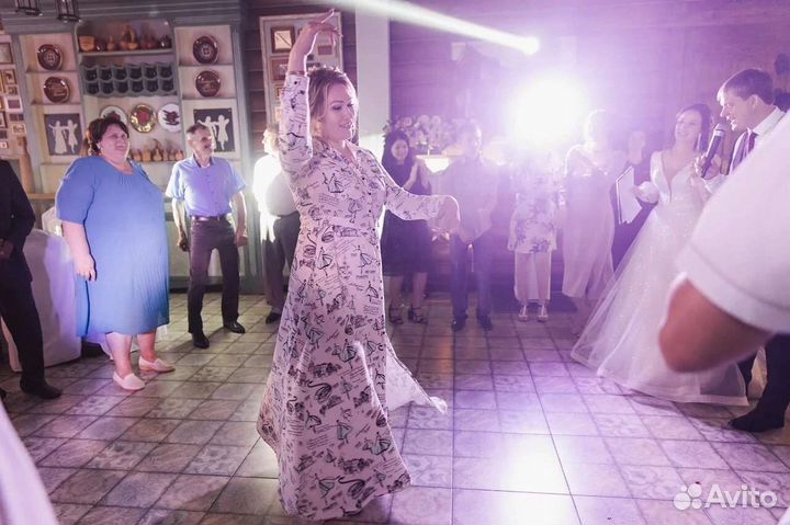 Ведущая,диджей,живой звук