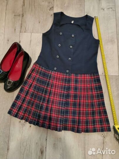 Школьная форма сарафан 128