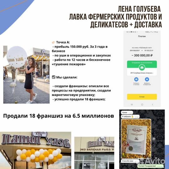 Упаковка, создание и продажа франшиз под ключ
