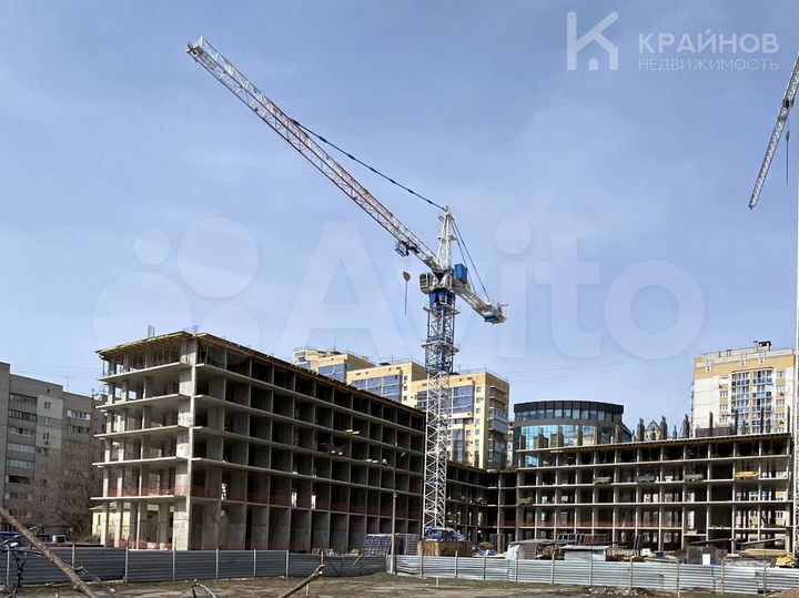 2-к. квартира, 53,5 м², 10/18 эт.