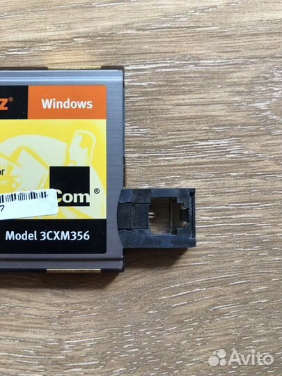 PC Card pcmcia Modem xjack Connector pcmcia
