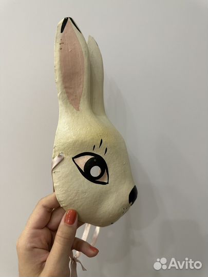Маска маскарадная СССР заяц