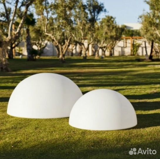 Светильник полусфера 50 см беспроводной или 220 В