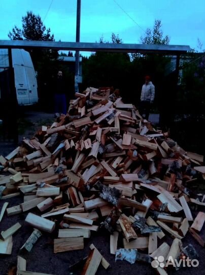 Дрова качественные от 1 куба любых древесных пород